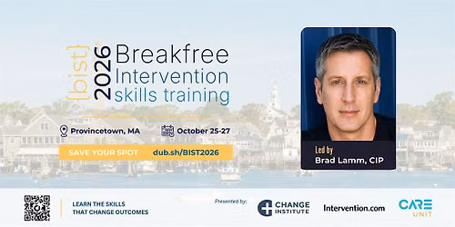 Breakfree Intervention skills training | Provincetown 2026