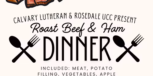 Roast Beef & Ham Dinner