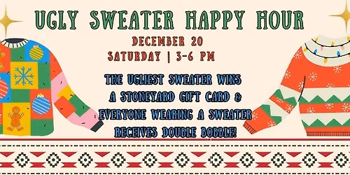 Ugly Sweater Happy Hour