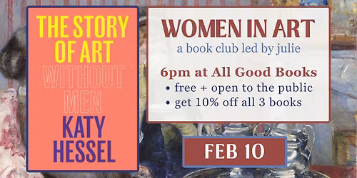Women in Art Book Club: "The Story of Art Without Men"