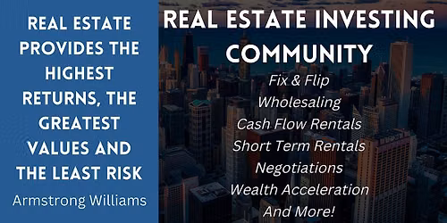 Learn Real Estate and Create Wealth!