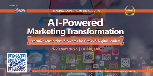 AI-Powered Marketing Transformation: Executive Masterclass for CMOs & Digital Leaders