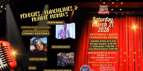 Perogies, Punchlines & Prairie Pickin'