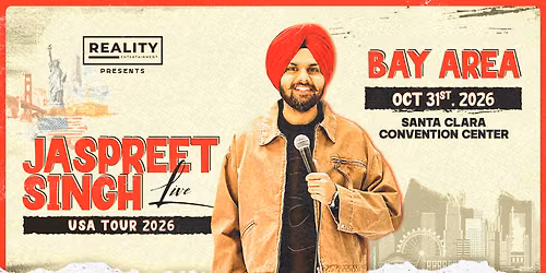 Bay Area: Jaspreet Singh Live 2026 (Brand New Show)