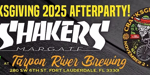 Cranksgiving 2025 Afterparty