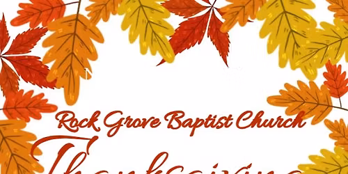 THANKSGIVING FELLOWSHIP LUNCH