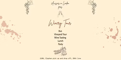 Aussies in London Winery Tour