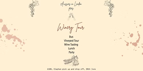 Aussies in London Winery Tour