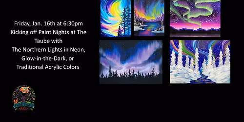 Jan. 16th Northern Lights Paint Night