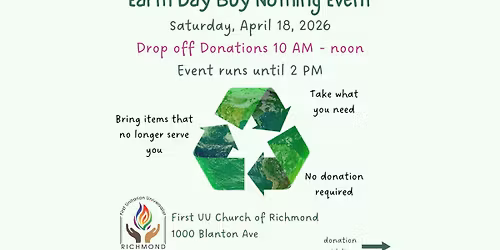 Earth Day Buy Nothing Event