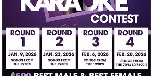 Amvets Post 444 Annual Amateur Karaoke Contest - ROUND 1