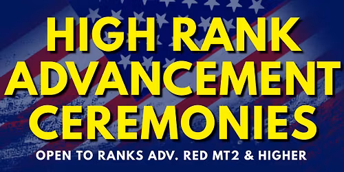 High Rank Advancement Ceremonies (1st & 2nd Dan Black Belt)