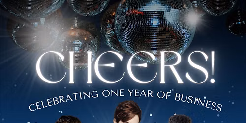 CHEERS! Celebrating 1 year of business \ud83e\udd42