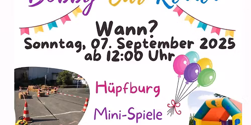 Familienfest & Bobby-Car-Rennen