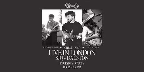 CHRIS HART - LIVE AT SJQ LONDON