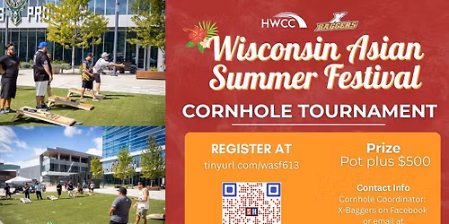 Cornhole Tournament at the Wisconsin Asian Summer Festival