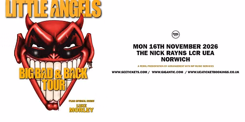 Little Angels at the Nick Rayns LCR, UEA | Norwich