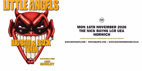 Little Angels at the Nick Rayns LCR, UEA | Norwich