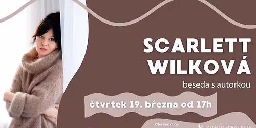 Scarlett Wilkov\u00e1 - beseda s autorkou