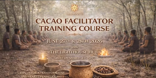 Cacao Facilitator Training Course \/ Wingsofbuddha (10th \/ 11th October ) @ THE LIGHTHOUSE HUB