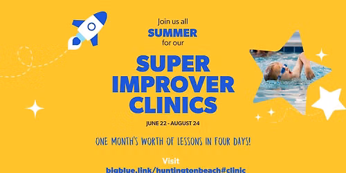 Summer Super Improver Swim Clinics