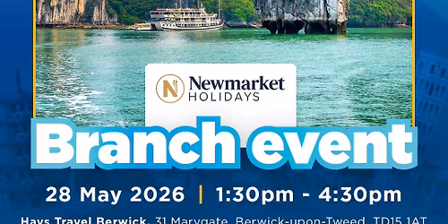 Exclusive In Store Event With Newmarket Holidays!