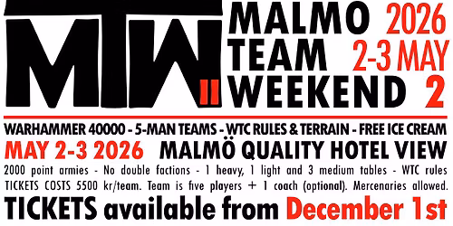 Malm\u00f6 Team Weekend 2