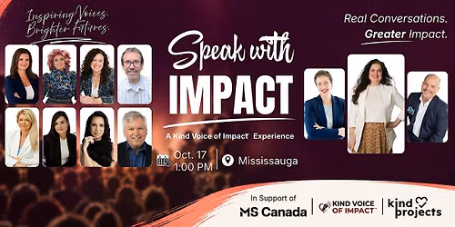 Speak with Impact - A Kind Voice of Impact Experience