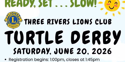 Lions Turtle Derby!
