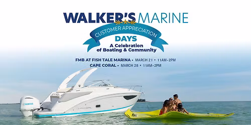 Customer Appreciation Event: Boats, Community, & Giving Back - Lee County