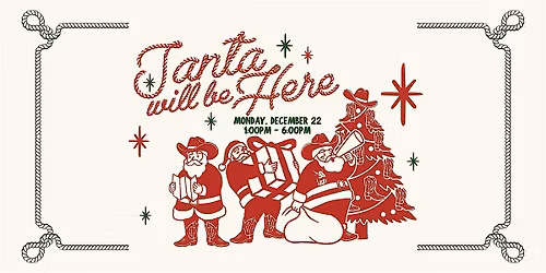 Pictures with Santa at Rock\u2019em Airline