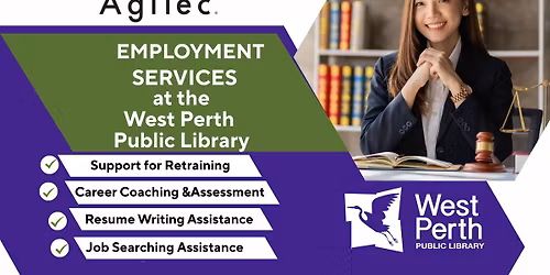 Employment Services with Agilec at the West Perth Public Library