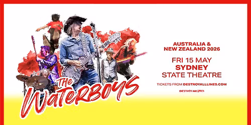 The Waterboys \/\/ Sydney \/\/ Australia & New Zealand Tour \/\/ State Theatre
