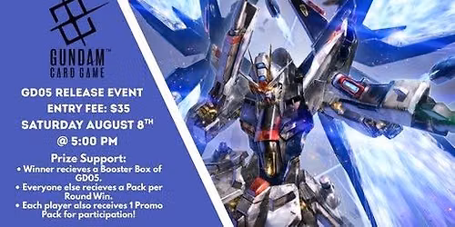 Gundam Card Game GD05 Release Event