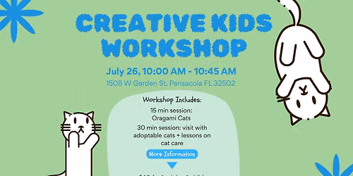 Creative Kids Workshop - Ages 4 & Up