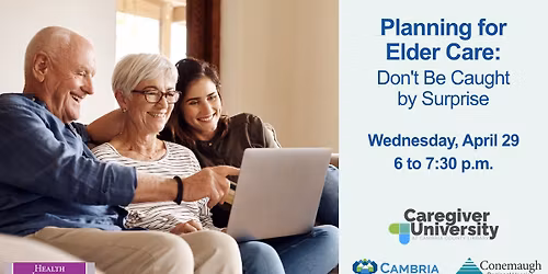Planning for Elder Care: Don't Be Caught by Surprise