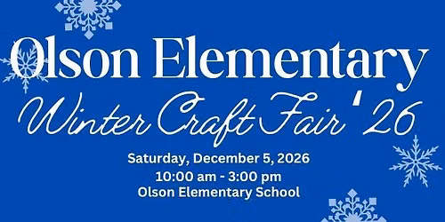 Olson Winter Craft Fair 2026