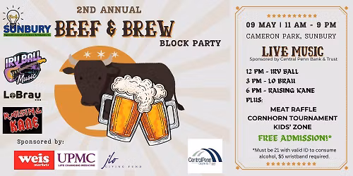 2nd Annual Beef and Brew Block Party