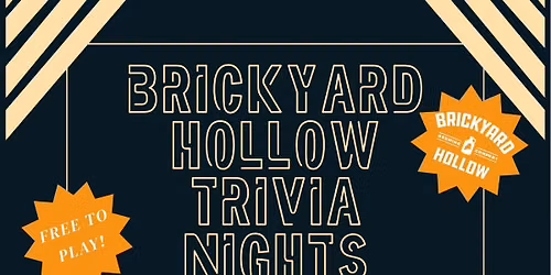 Brickyard Hollow Brunswick Trivia Nights