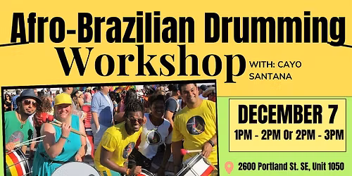 Afro-Brazilian Drumming Workshop