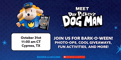 Bark-O-Ween with DOG MAN! in Cypress, TX
