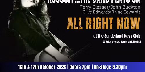 Due to overwhelming demand, Kossoff returns! 