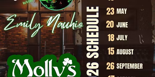 LIVE MUSIC at Molly's Pub with Emily Nacchio