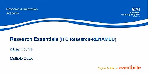 Research Essentials -2day course PLEASE READ DETAILS