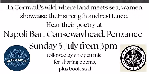 Join The Mor Poets to celebrate the launch of their new 'Wild Women' Anthology published by Inkfish