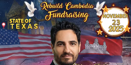 Rebuild Cambodian Fundraising, Humble, Texas