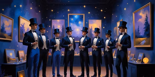 \ud83c\udfa9 Men\u2019s Enchanted Gift Evening at Starry Night Gallery