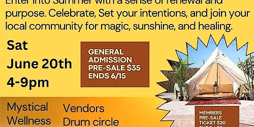 A SATARA Summer Solstice Celebration