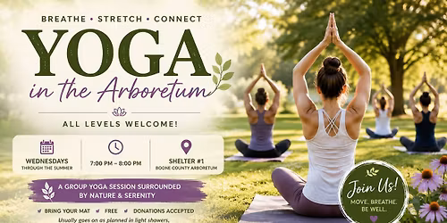 Yoga in the Arboretum