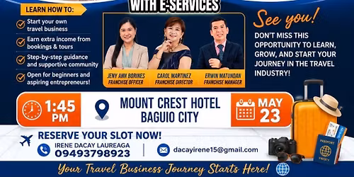 Travel And Tours Business Event